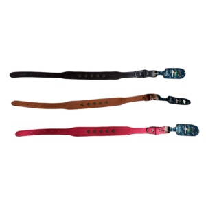 Collar de cuero sintético perro grande