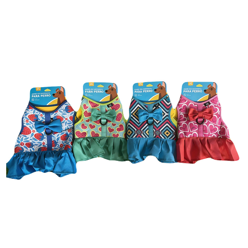 Arnés con vestido talla L